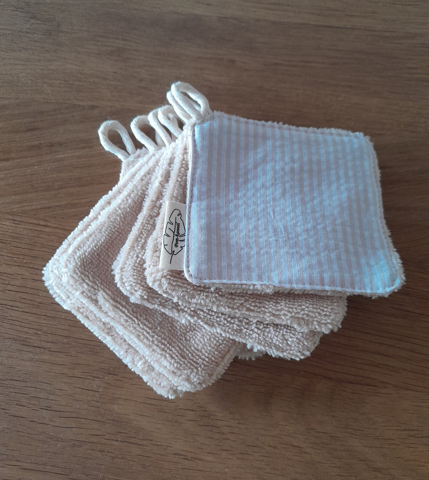 Lot de 6 lingettes visage