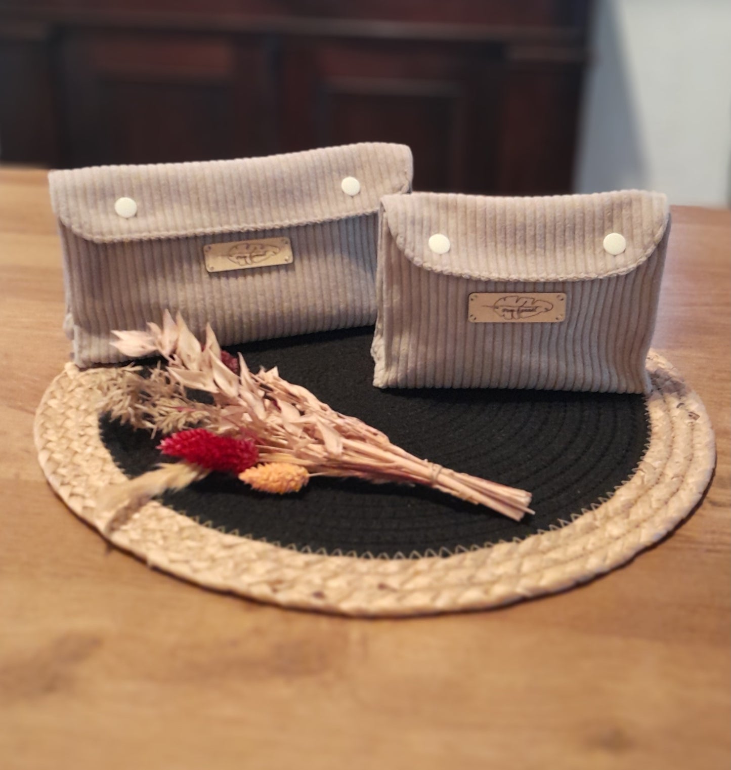 Lot de 2 pochettes