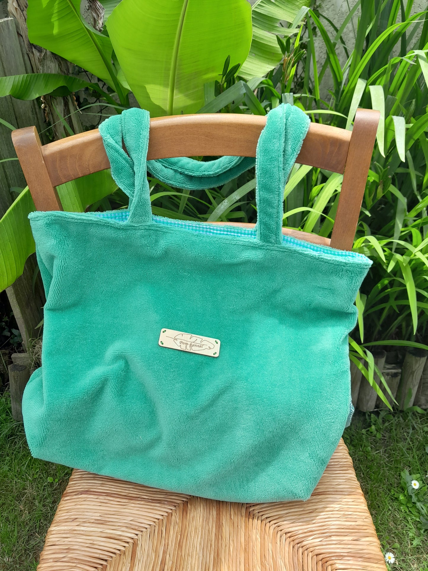 Cabas éponge bambou