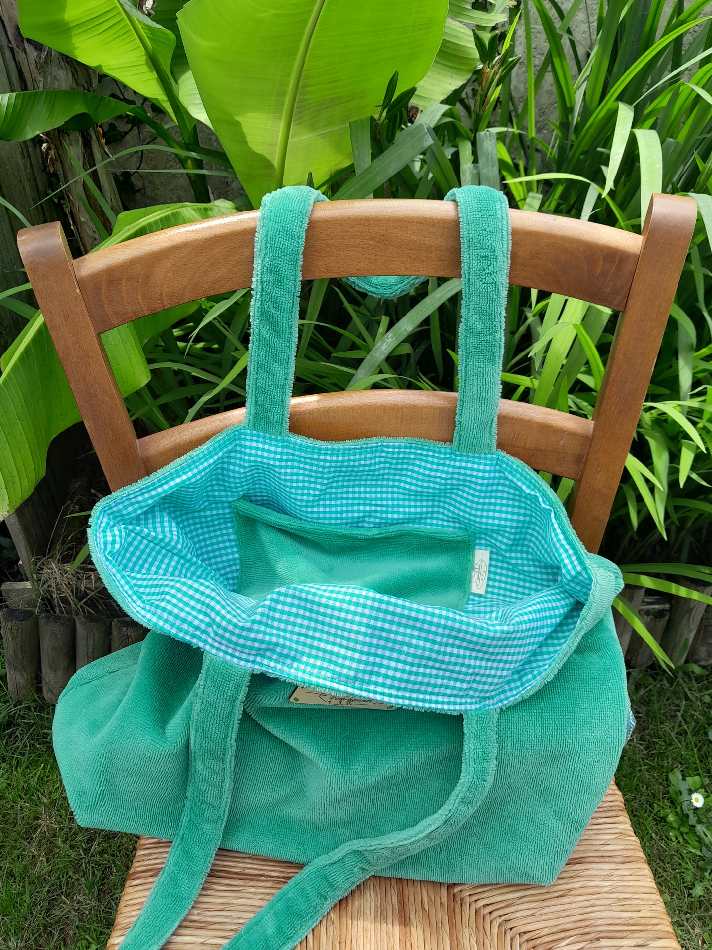 Cabas éponge bambou