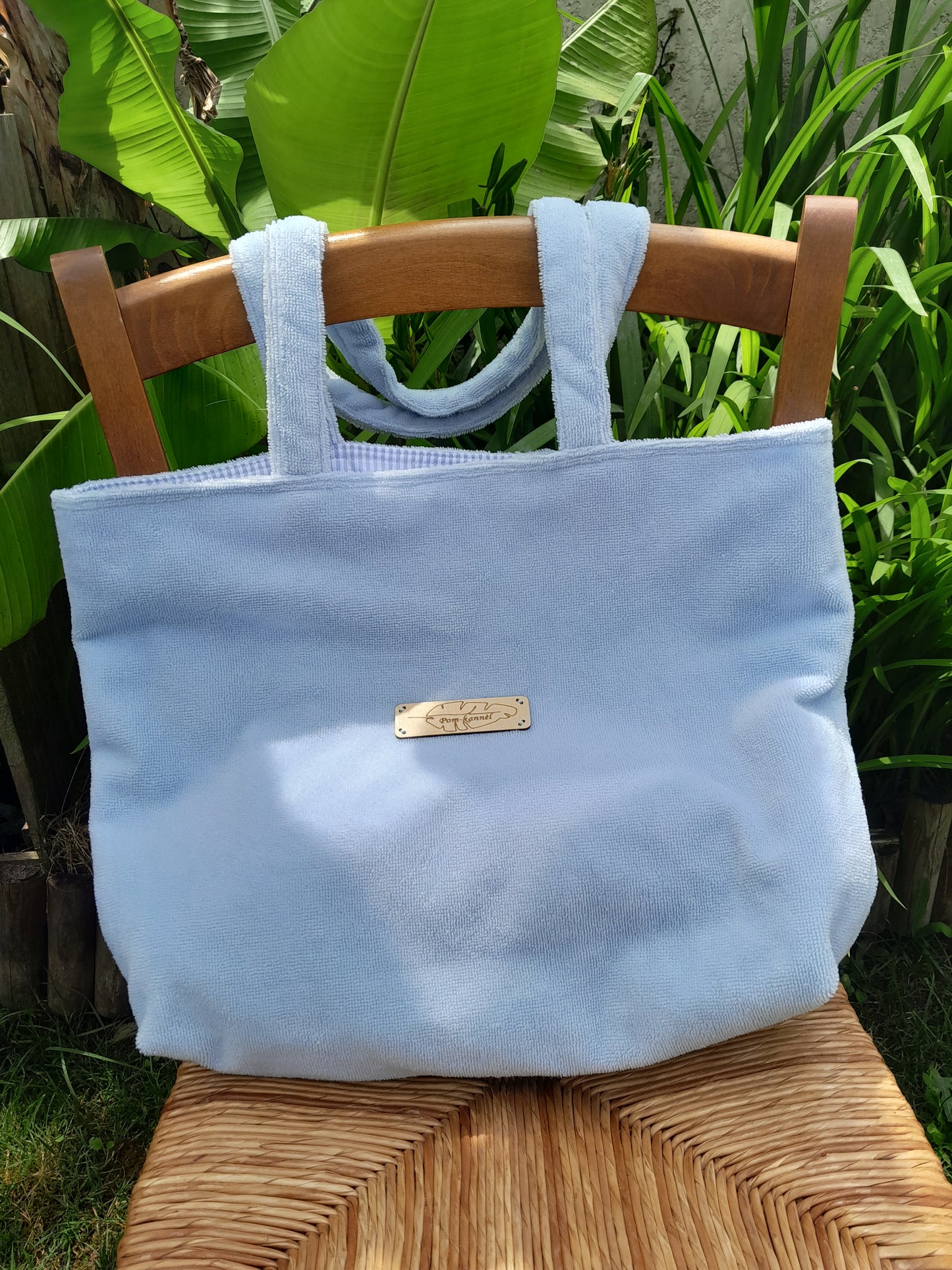 Cabas éponge bambou