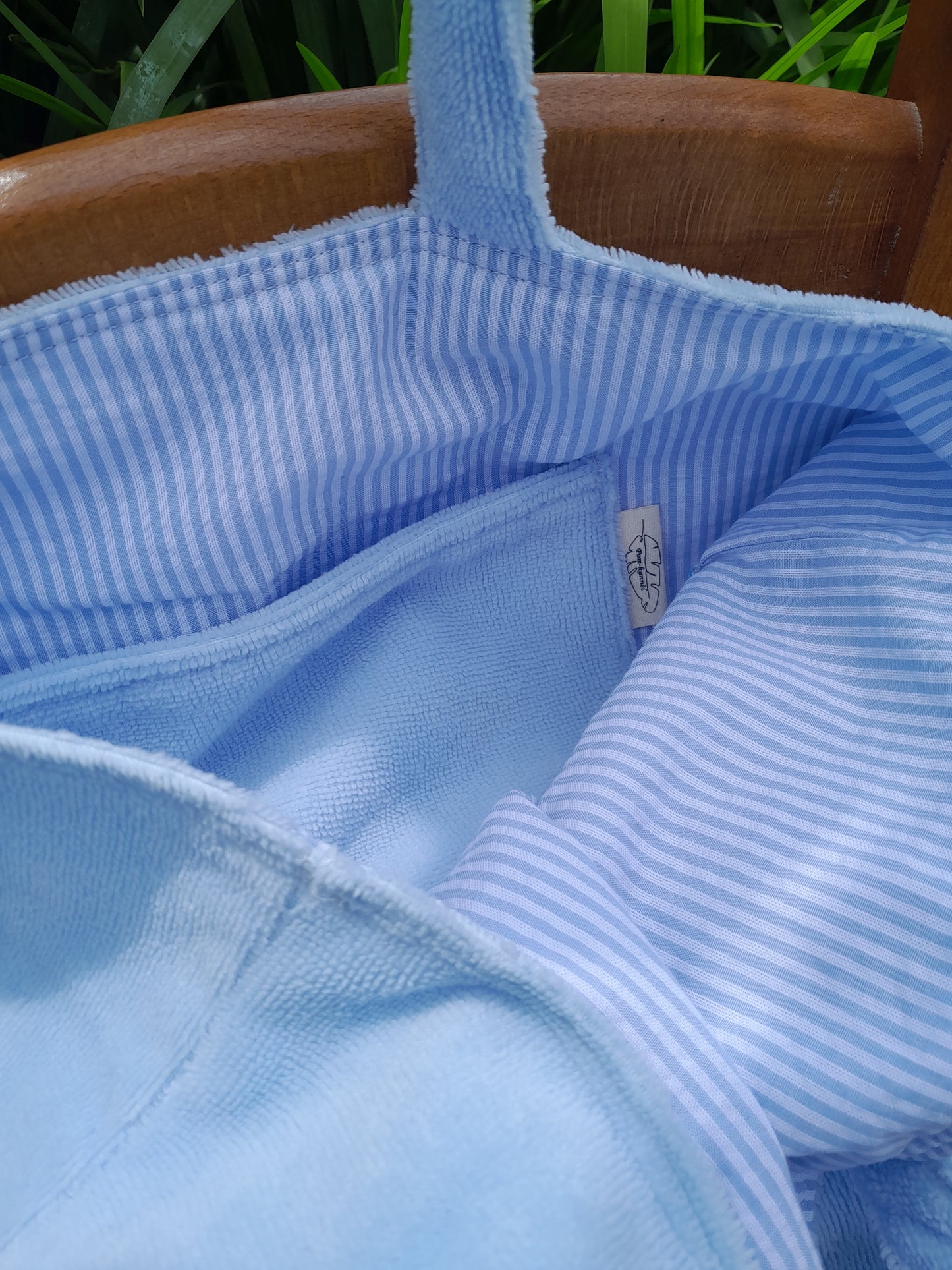 Cabas éponge bambou