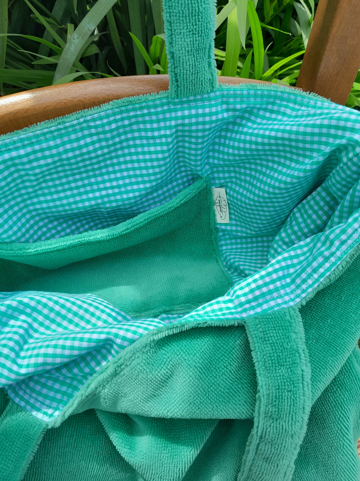 Cabas éponge bambou