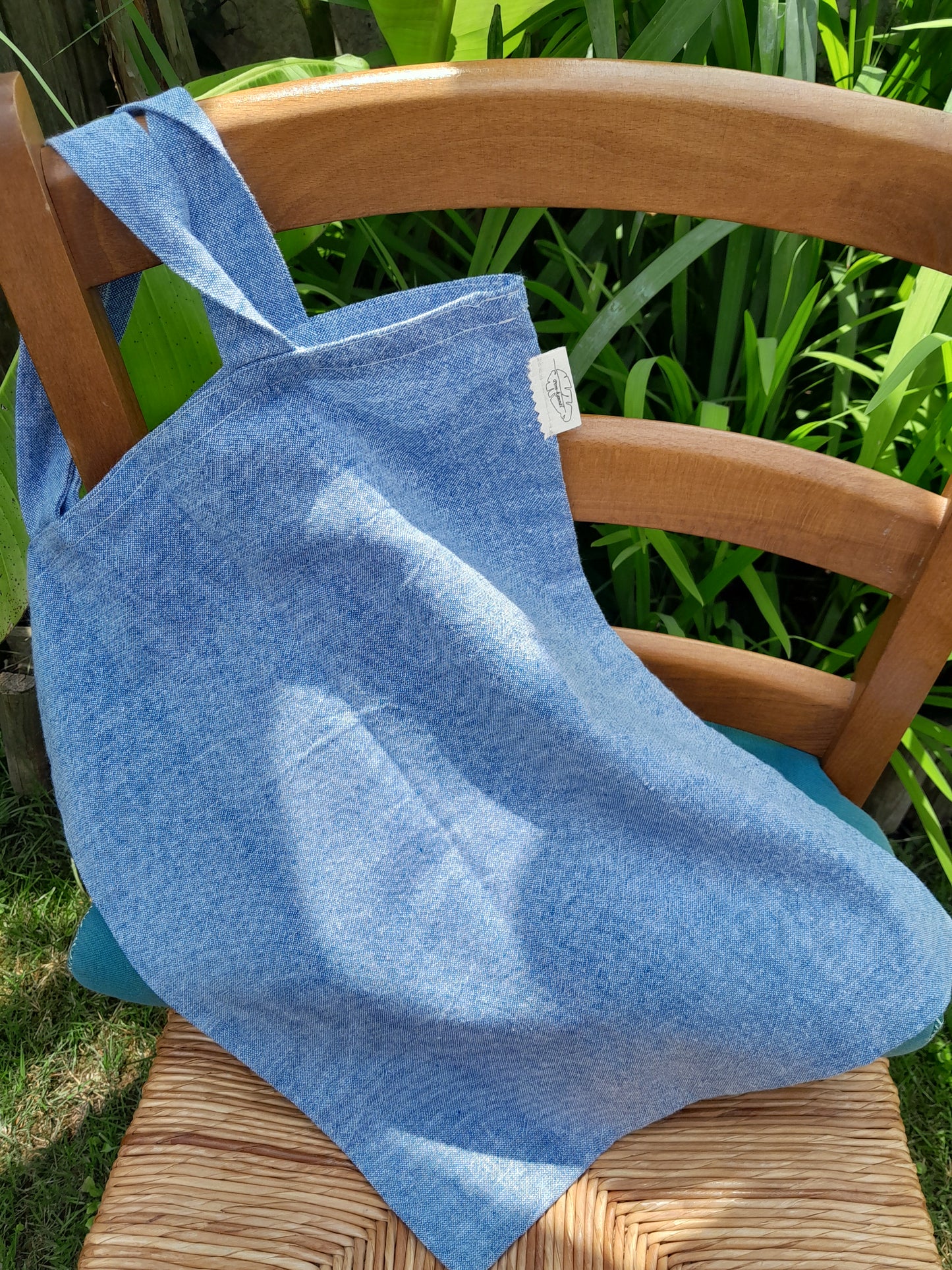 Tote bag - Bleu chiné
