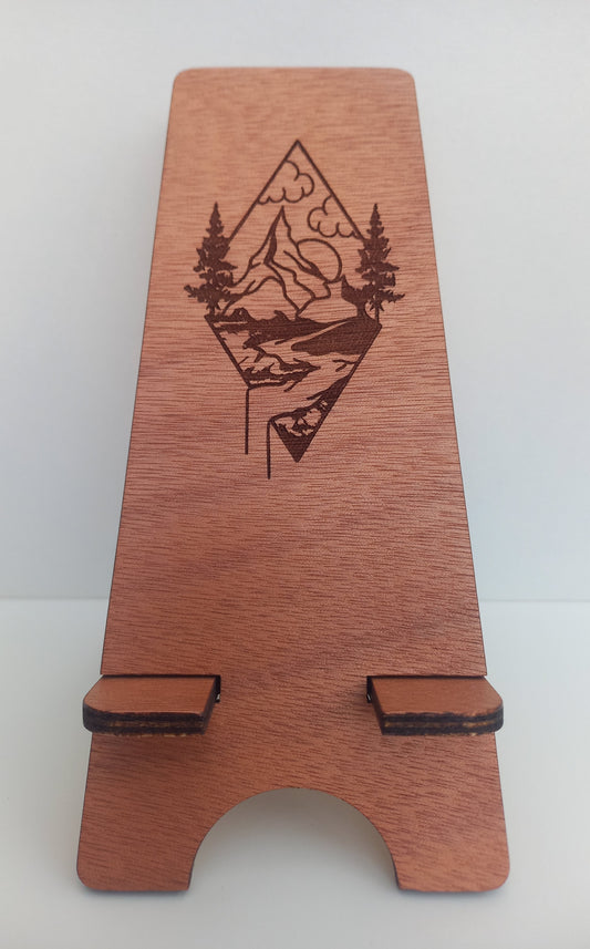 Support de téléphone Montagne