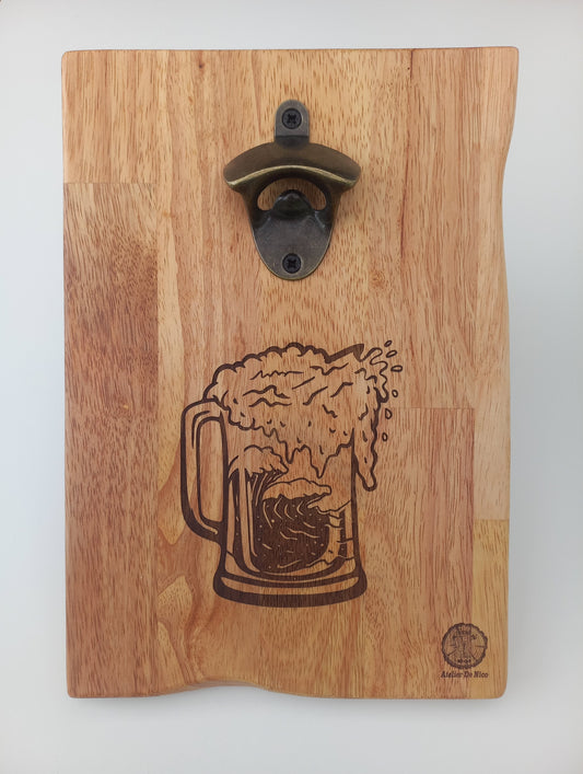 Décapsuleur mural Surf Chope