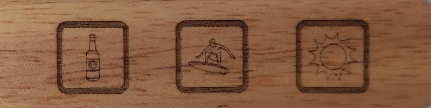 Décapsuleur manuel Beer, Surf and Sun