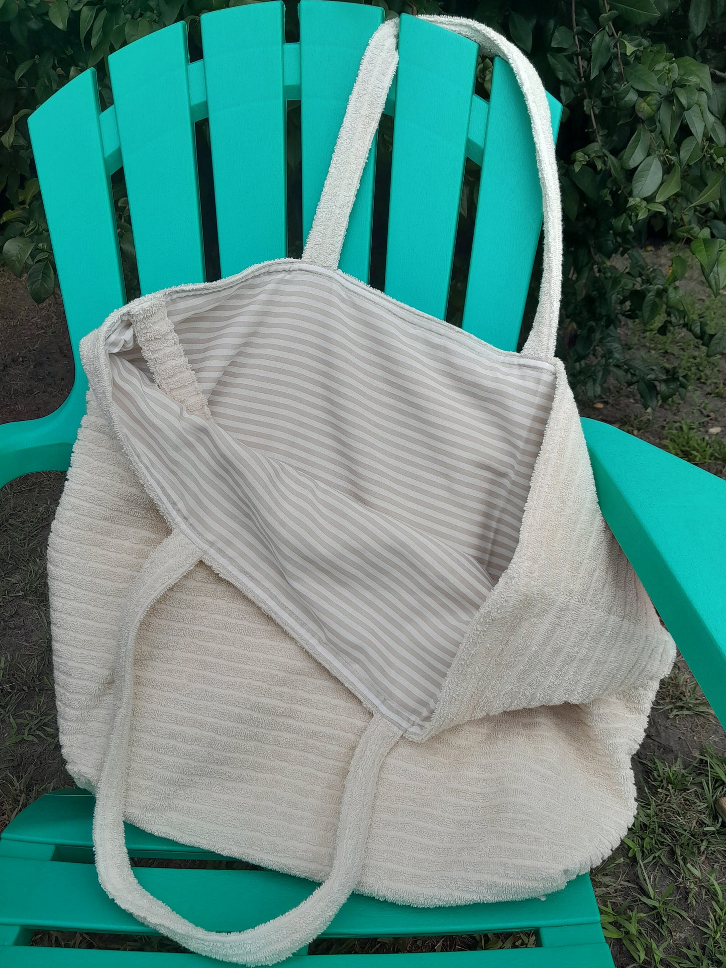 Grand sac de plage en éponge