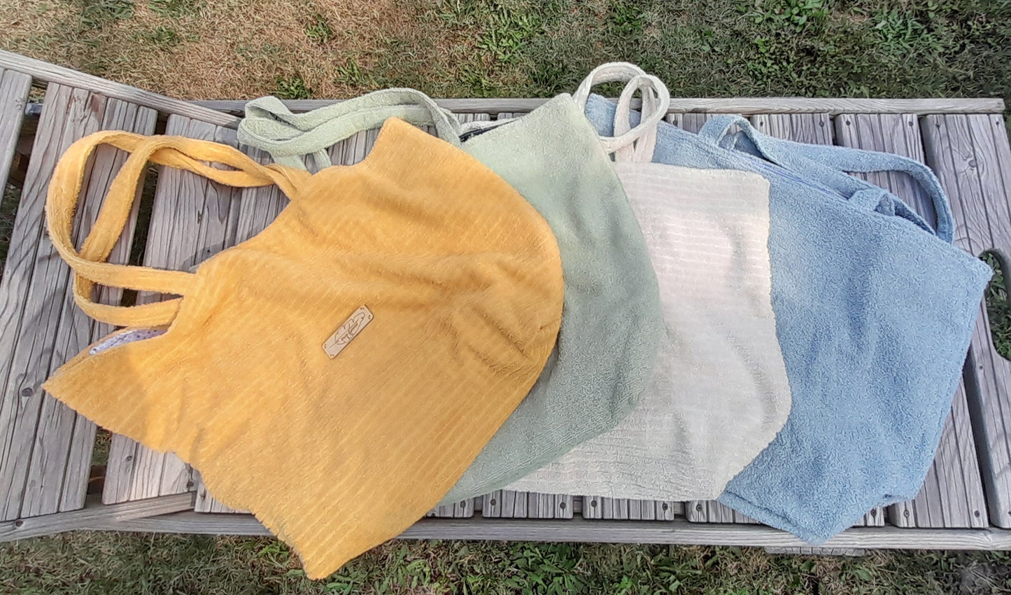 Grand sac de plage en éponge