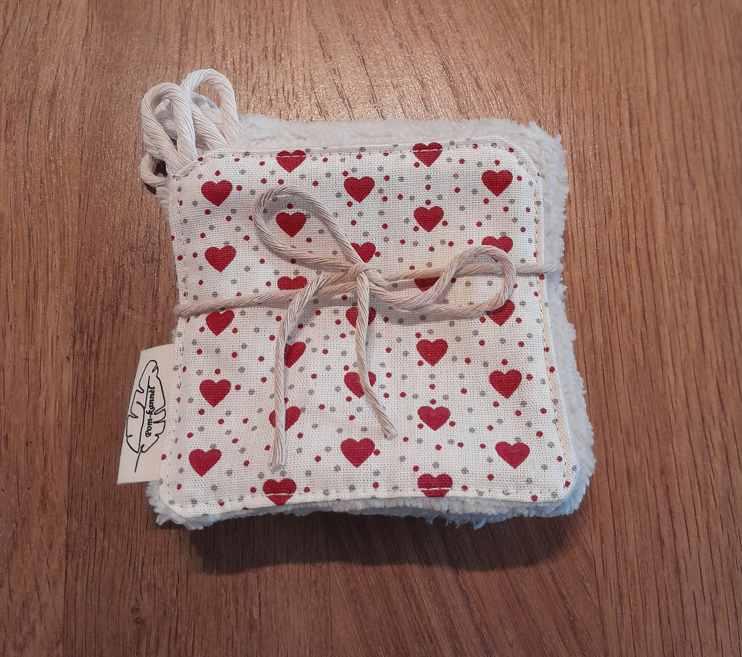 Lot de 6 lingettes visage